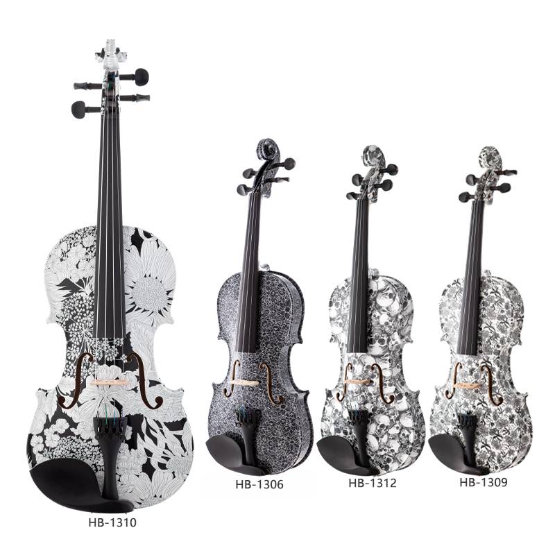 Kinglos Acoustic Violins Black&White